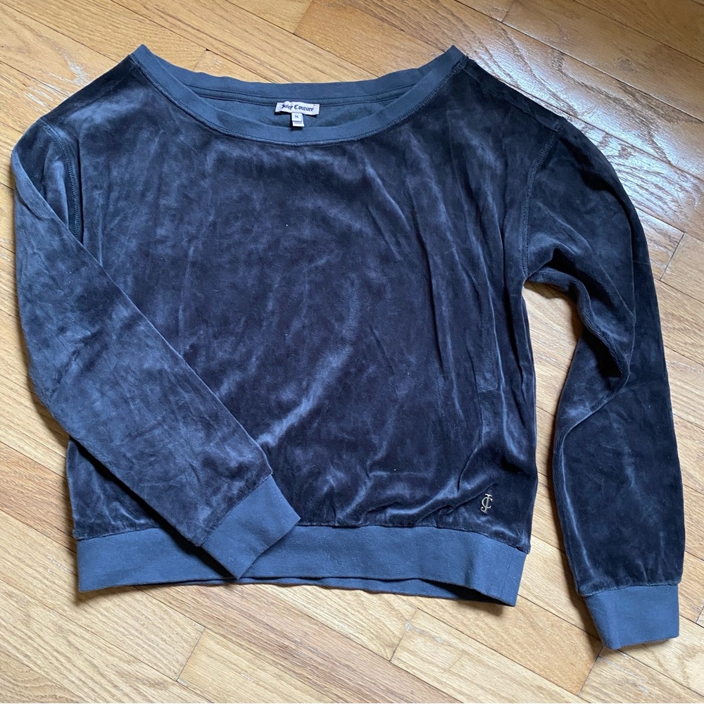 Juicy couture velour sweatshirt